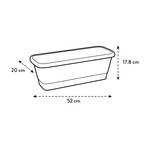 noa balcony trough m warm grey